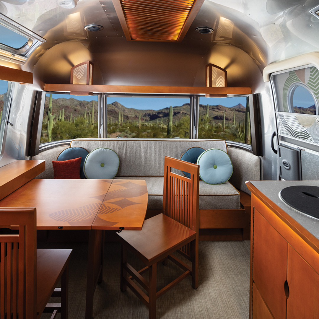 Frank Lloyd Wright Gallery Dinette & Rear Sofa