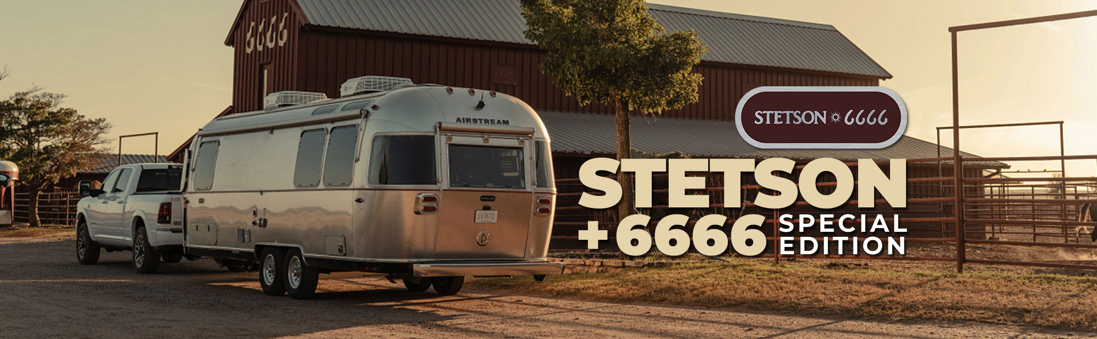 All-new Airstream Stetson + 6666 Special Edition Travel Trailer
