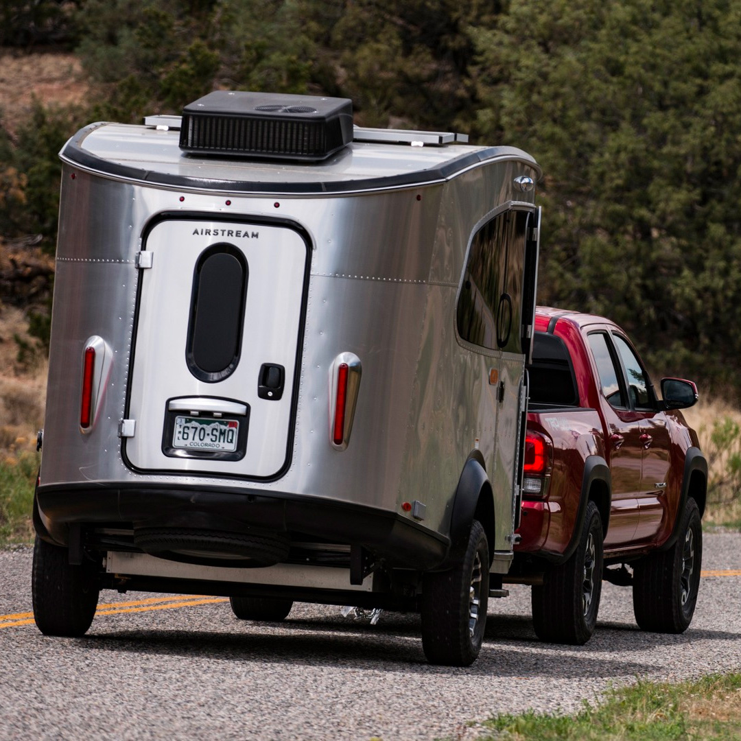 Airstream Basecamp on the Move