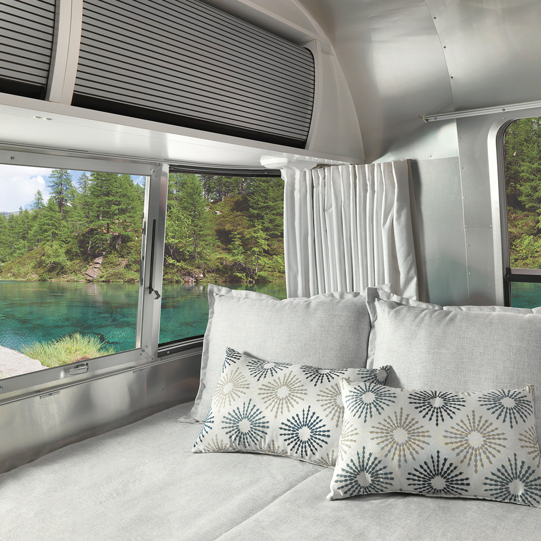 Airstream Bambi Bedroom
