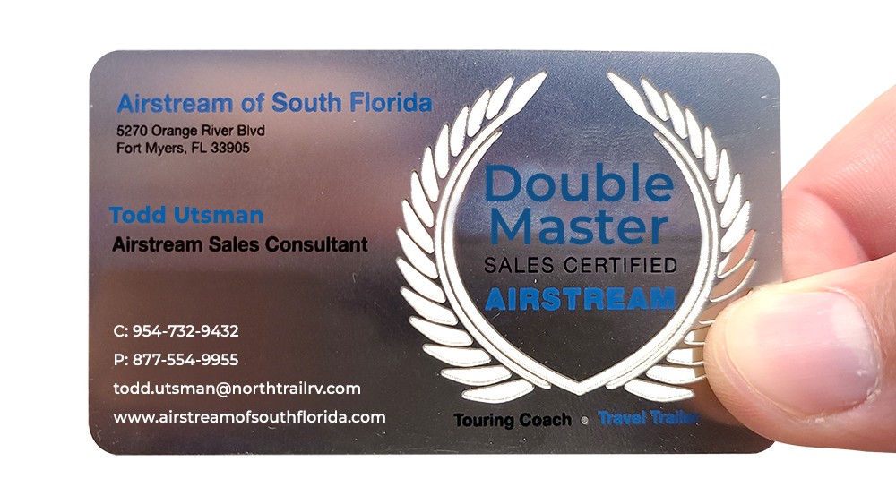 Todd's Double Master Certified Card
